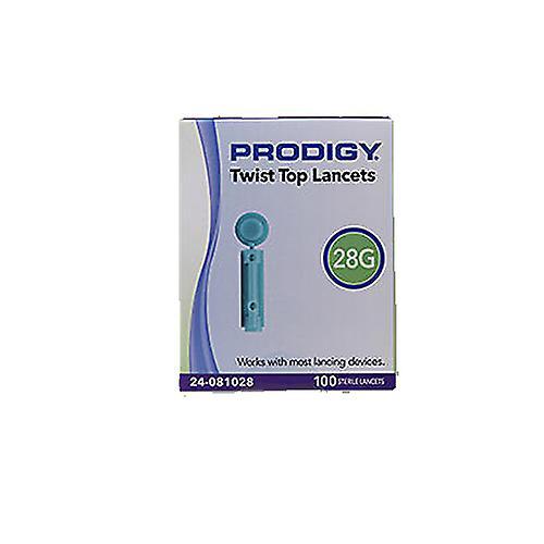 Lancet Prodigy Twist Top 28G Sterylny, po 100 sztuk (opakowanie po 1) on Productcaster.