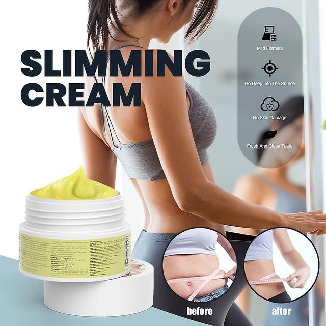 1/2pcs 30g Turmeric Slimming Hot Cream Burning For Waist And Abdomen, Warming And Slimming, Skin Bright Tender on Productcaster.