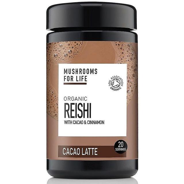 Mushrooms4Life Mushrooms for Life Organic Reishi Cacao Latte 140g (MFL502) on Productcaster.