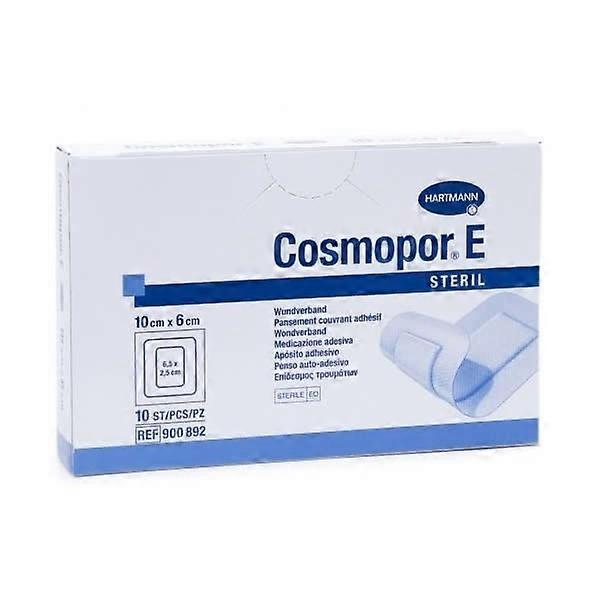 Hartmann cosmopor e steril absorbent adhesive dressing 10x6cm - pack of 10 on Productcaster.