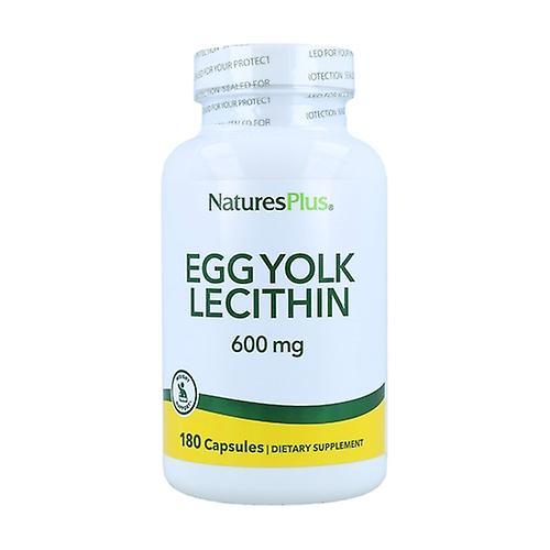 Nature's Plus Egg Lecithin 180 capsules of 600mg on Productcaster.