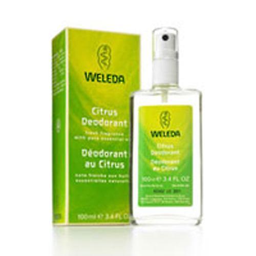 Weleda Dezodorant Spray, Cytrusy 3,4 uncji (opakowanie 1 szt.) on Productcaster.