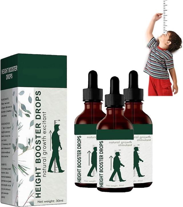 Height Booster Drops, Sci-effect Height Growth Oil, Plant Extract High Oil For Adolescent Bone Growth (1) 3 on Productcaster.