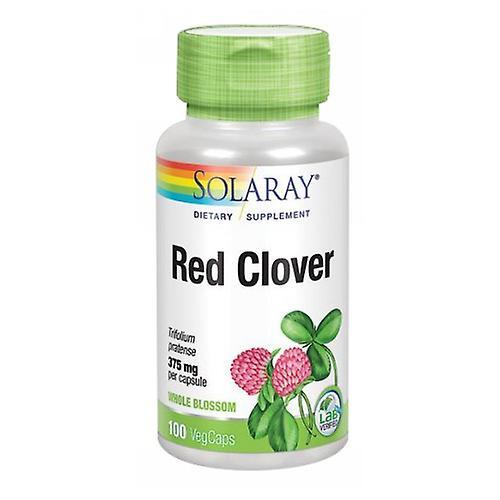 Solaray Red Clover, 375 mg, 100 Caps (Pack of 6) on Productcaster.