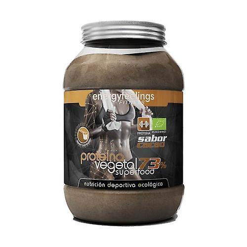 Energy Feelings Organic Vegetable Protein 77% Vanilla 1,5 kg on Productcaster.