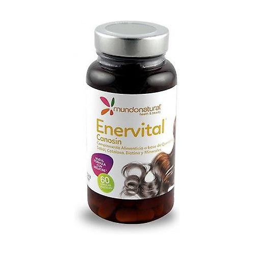 Mundo Natural Enervital Canosin 60 capsules on Productcaster.