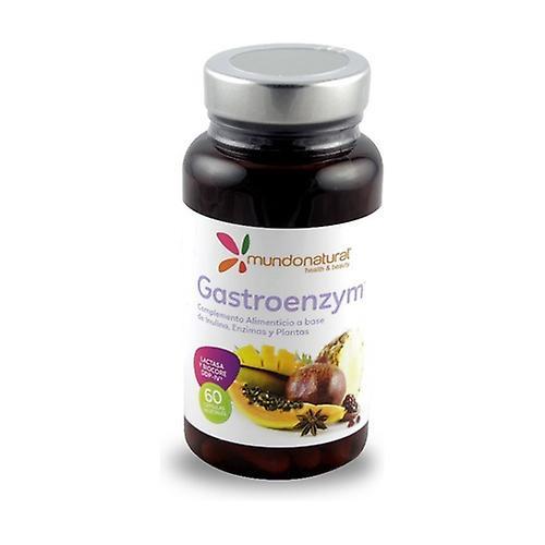 Mundo Natural Gastroenzym 60 capsules on Productcaster.