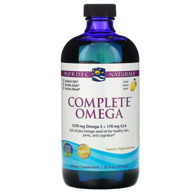 Nordic Naturals, Komplett Omega, Zitrone, 16 fl oz (473 ml) on Productcaster.