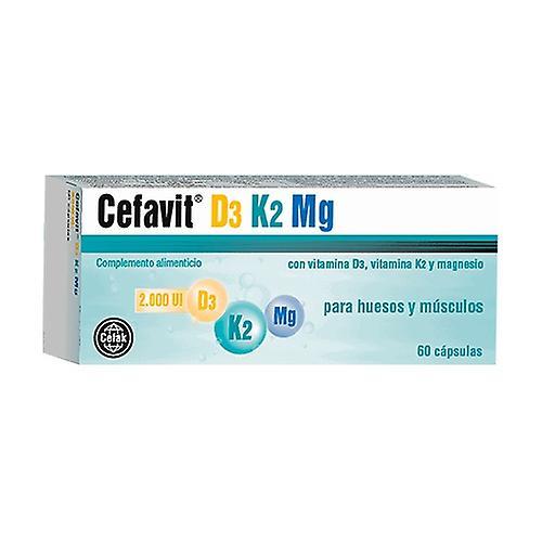 Orthomol Cefavit D3 K2 Magnesium 60 capsules on Productcaster.