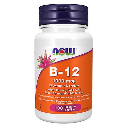 Now! B-12 Folic Acid,1,000 Mg,100 Chewable by Now on Productcaster.