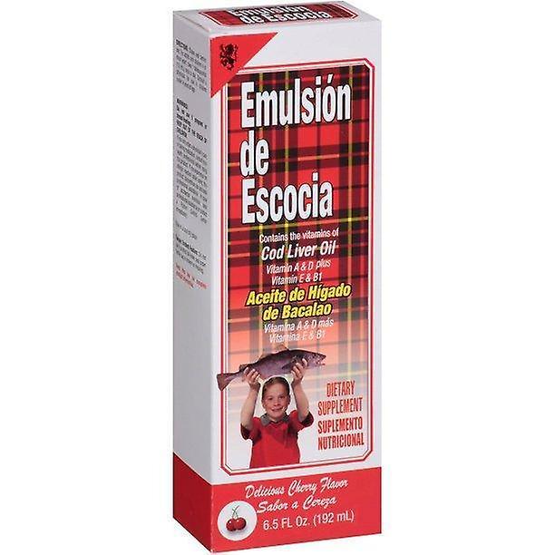 Emulsion de escocia cod liver oil , cherry flavor, 6.5 fl oz on Productcaster.