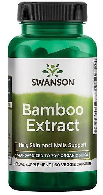 Swanson Bamboo Extract 300 mg 60 Capsules 65 gr on Productcaster.