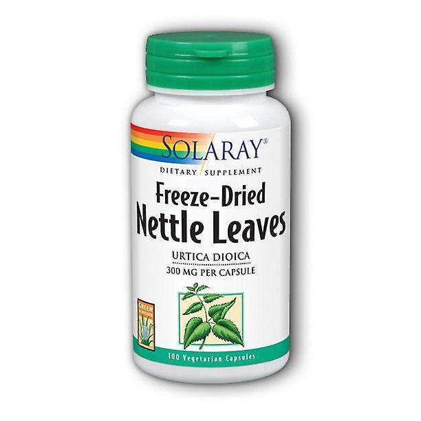 Solaray freeze-dried nettle leaf 300 mg capsules, 100 ct on Productcaster.