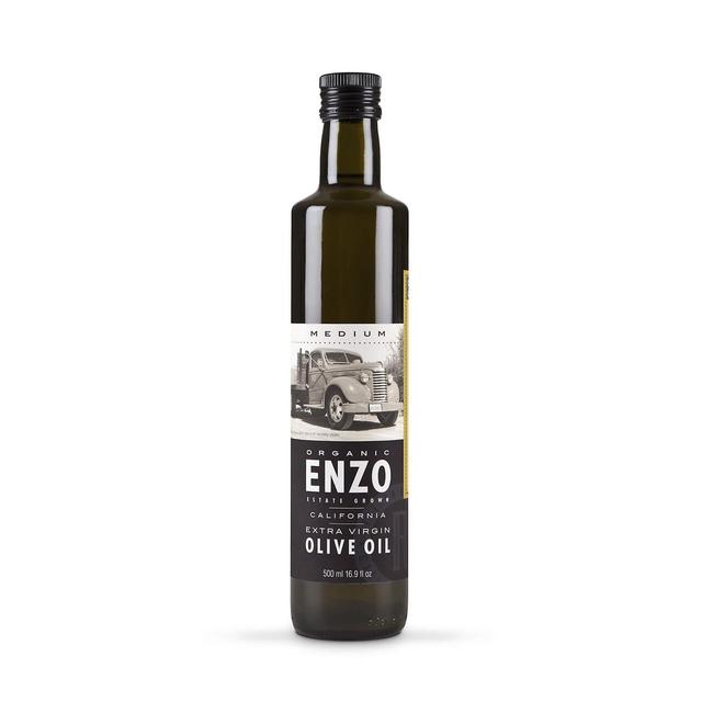 ENZO Organic Medium Extra Virgin Olive Oil 500ml Bottle on Productcaster.