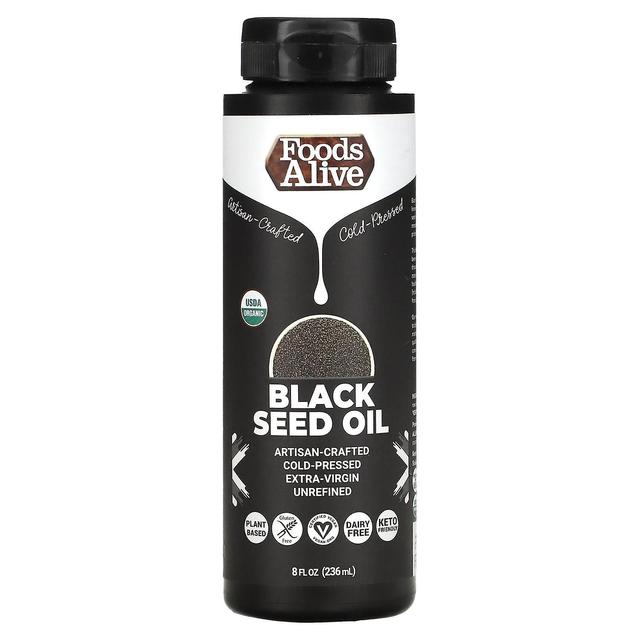 Foods Alive, Organic Black Seed Oil, 8 fl oz (236 ml) on Productcaster.