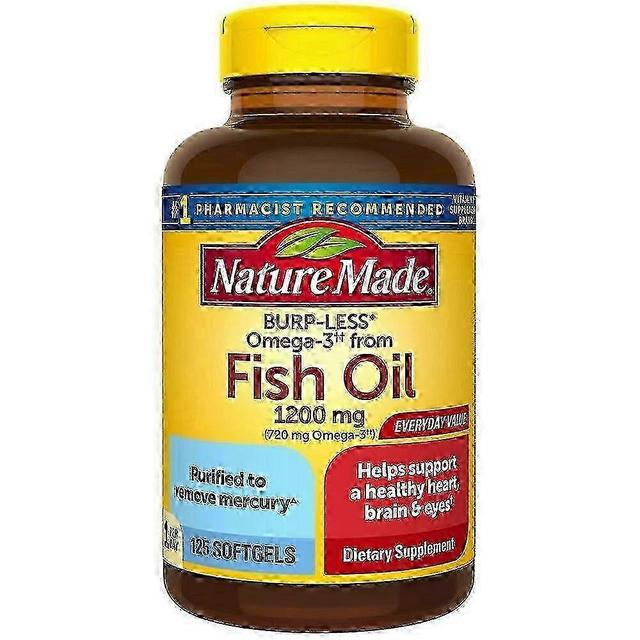 Nature made one per day burp-less fish oil, 125 ea on Productcaster.