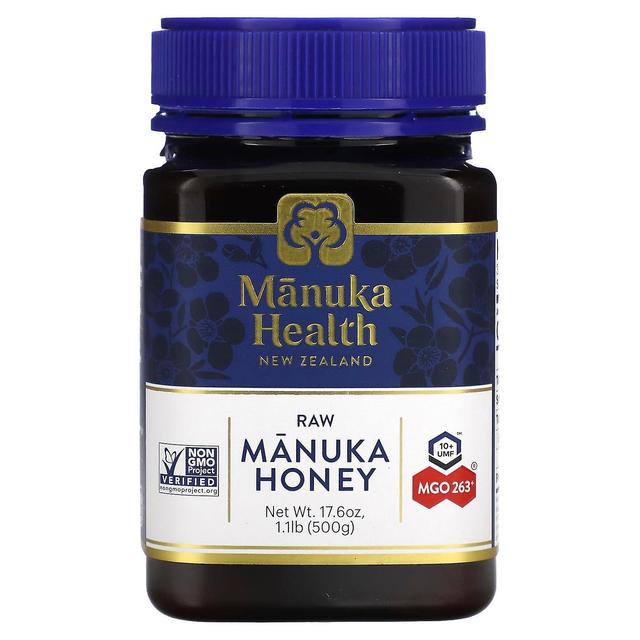 Manuka Health, Manuka Honey, MGO 263+, 1,1 lb (500 g) on Productcaster.