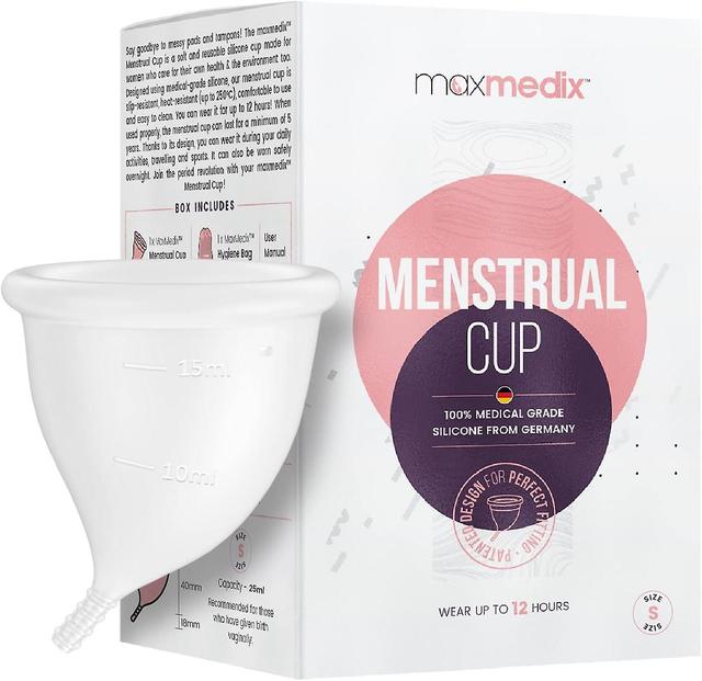 maxmedix Menstrual Cup - Mały - Kubeczek wielokrotnego użytku - do intensywnego przepływu on Productcaster.