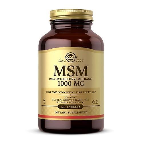 Solgar MSM,1000 mg,120 Tabs (Pack of 6) on Productcaster.