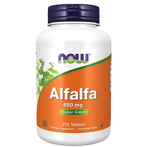 NOW Foods Teraz potraviny Alfalfa,650 mg,250 tabs (balenie po 2) on Productcaster.