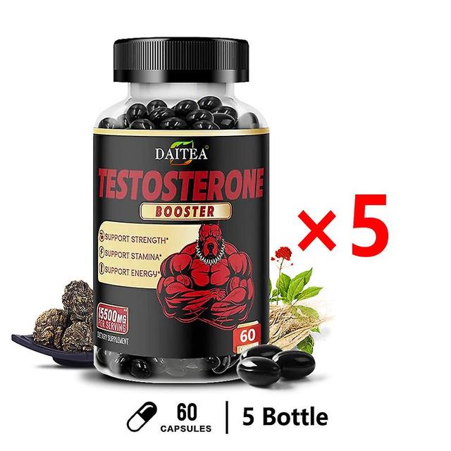 Vorallme Natural Testosterone Dietary Supplement - Helps Improve Endurance, Accelerate Muscle Gain, Boost Energy, Improve Mood 5 bottle on Productcaster.