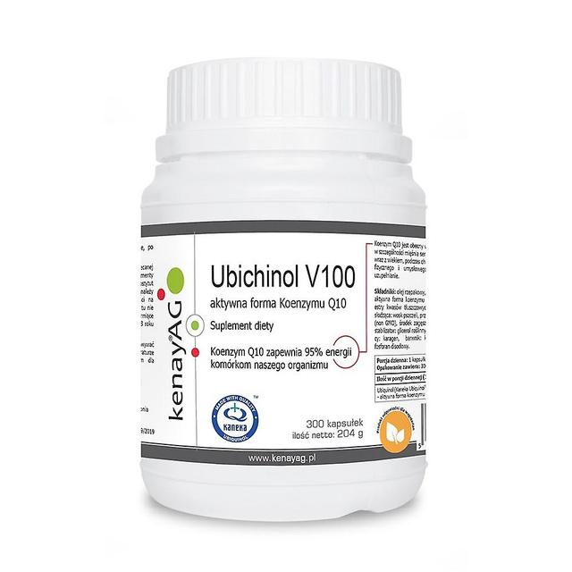 Dietary supplements Kenay Ubichinol Koenzym Q10 V100 (300 capsules) 3032 on Productcaster.