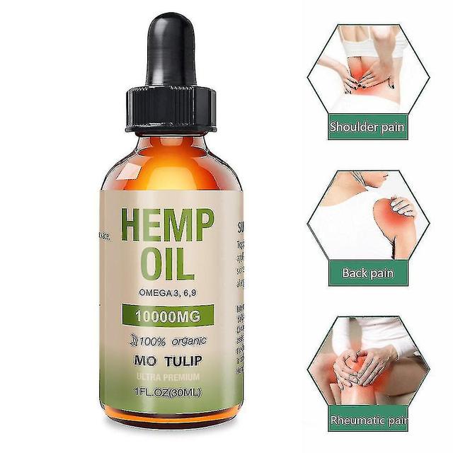 Oil For Pain Relief Anxiety Sleep Anti Inflammatory Ct Drops Massa Oil 100% Theutic Grade Oil 10000mg on Productcaster.