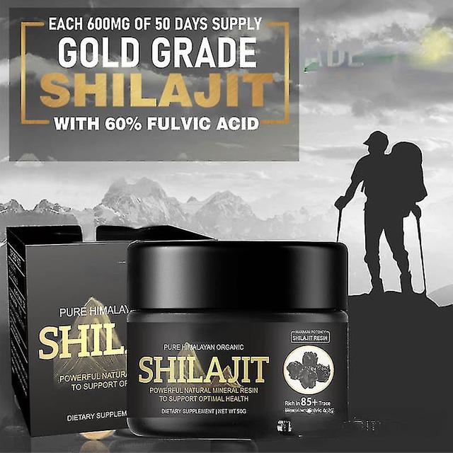 Shilajit Himalayan , Shilajit Resin Shilajit For Men, Shilajit Supplement High Dosa Potency For Immy 2pcs on Productcaster.