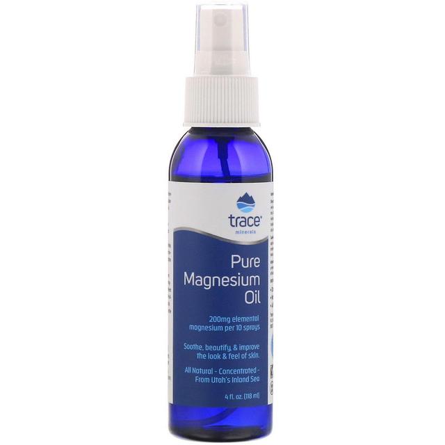 Trace Minerals Forskning, Ren Magnesium Olja, 4 fl oz (118 ml) on Productcaster.