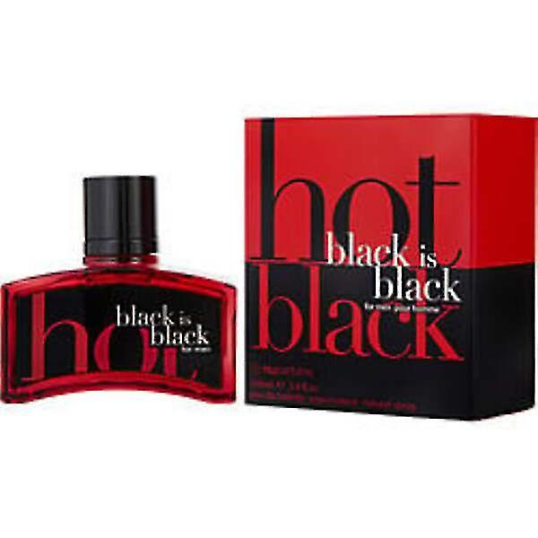 BLACK IS BLACK HOT av Nuparfums EDT SPRAY 3.4 OZ For menn Svart on Productcaster.