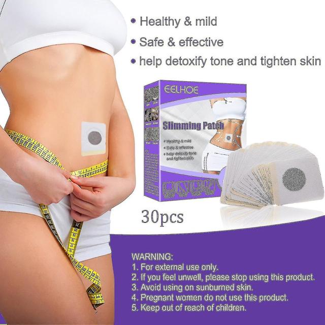 Slimming Belly Button Patch - 30pcs - Bye Bye Thigh Muscles - Arm Fat Reduction on Productcaster.