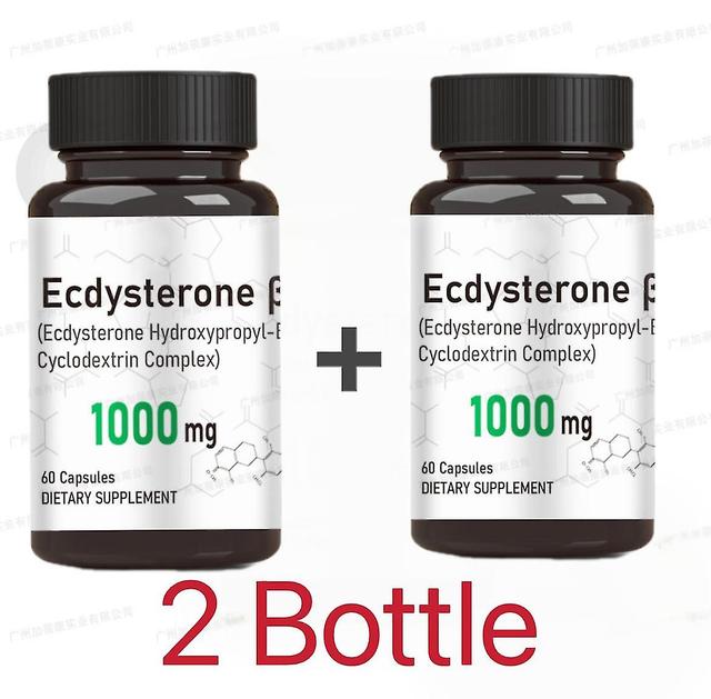 Vorallme 2 Flaska Ecdysterone Kapsel Muskelmassa Öka Storlek Anabol Aktivitet Stöd Muskelutveckling Fysisk styrka Ökning - XC 2 bottle 120 pills on Productcaster.