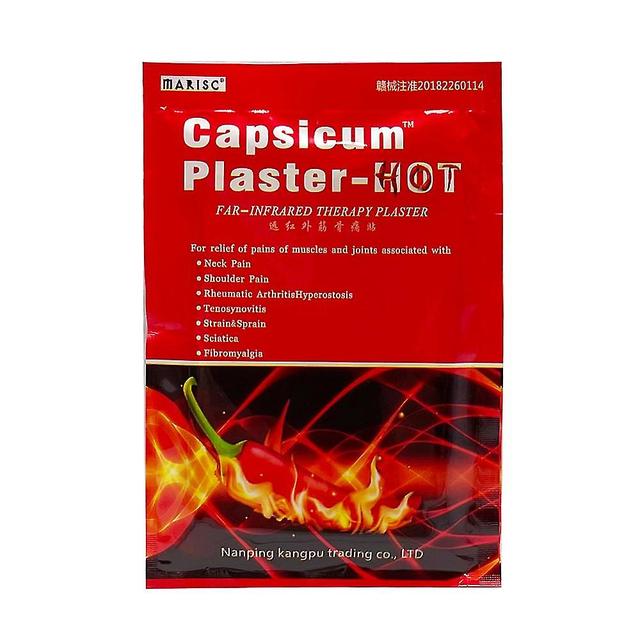 8pcs Pepper Pain Plaster Joint Pepper Powder Body Massage Plaster on Productcaster.