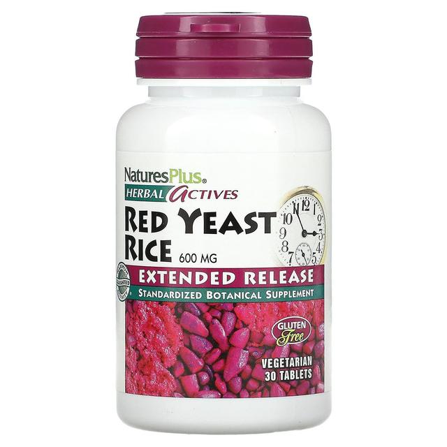 Nature's Plus NaturesPlus, Herbal Actives, Red Yeast Rice, 600 mg, 30 tablettia on Productcaster.