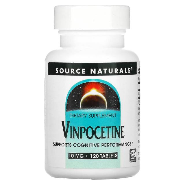 Source Naturals Źródło Naturals, Winpocetyna, 10 mg, 120 tabletek on Productcaster.