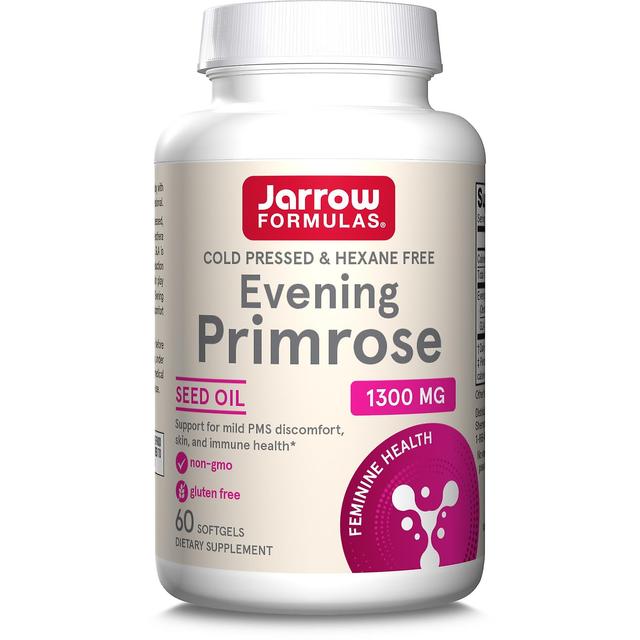 Jarrow Formulas Evening Primrose 1300mg 60 Softgels on Productcaster.