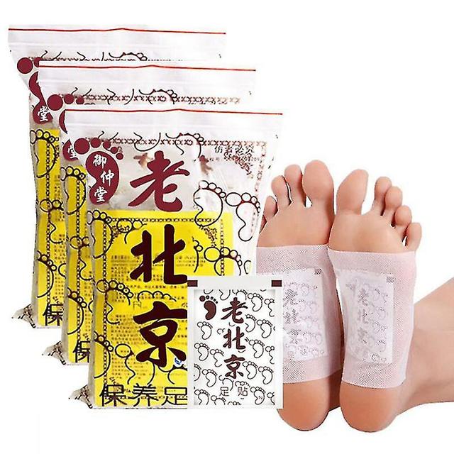 3pack Foot Patch Body Toxins Cleansing Detox Chinese Herbal Adhesive Feet Pads on Productcaster.