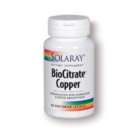 Biocitrate copper solaray 60 caps on Productcaster.