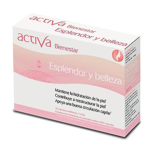 Activa Wellness splendor and beauty 30 vegetable capsules on Productcaster.