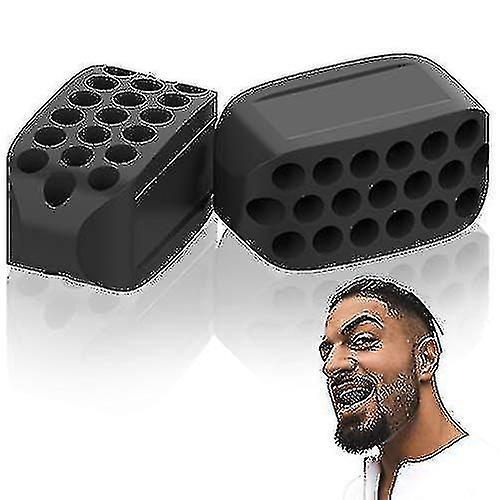 Jaw Exerciser , Strengthen Facial And Neck Muscles2pcs on Productcaster.