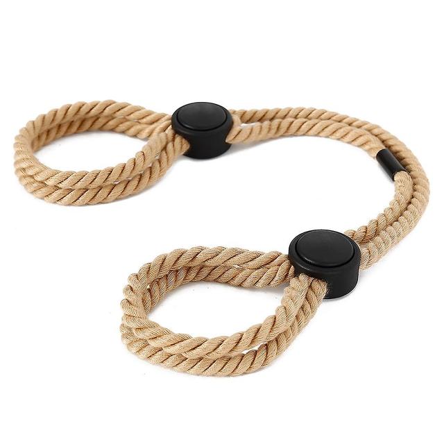 Dual-purpose Hand/anklets Rope Durable Lightweight Rope Toys Regulatable Rope Handcuffses Skin Color on Productcaster.