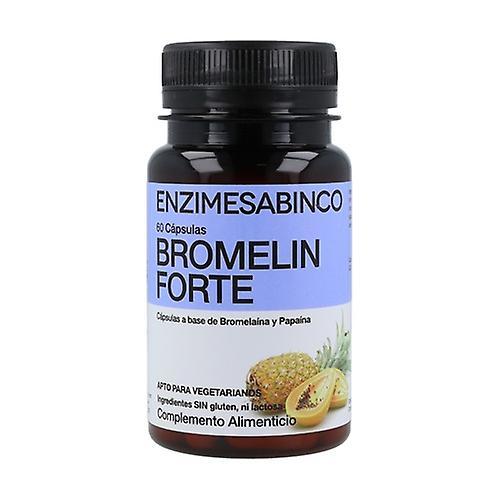 Enzime Sabinco Bromelain forte 60 vegetabilske kapsler on Productcaster.