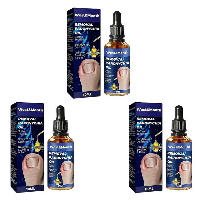 LZYSM Zehennagelpflege Entfernung Paronychie Öl, Zehennagelbehandlung Nagelreparaturlösung, Anti Paronychie Relief Öl für Zehennagelpflege 3pcs on Productcaster.