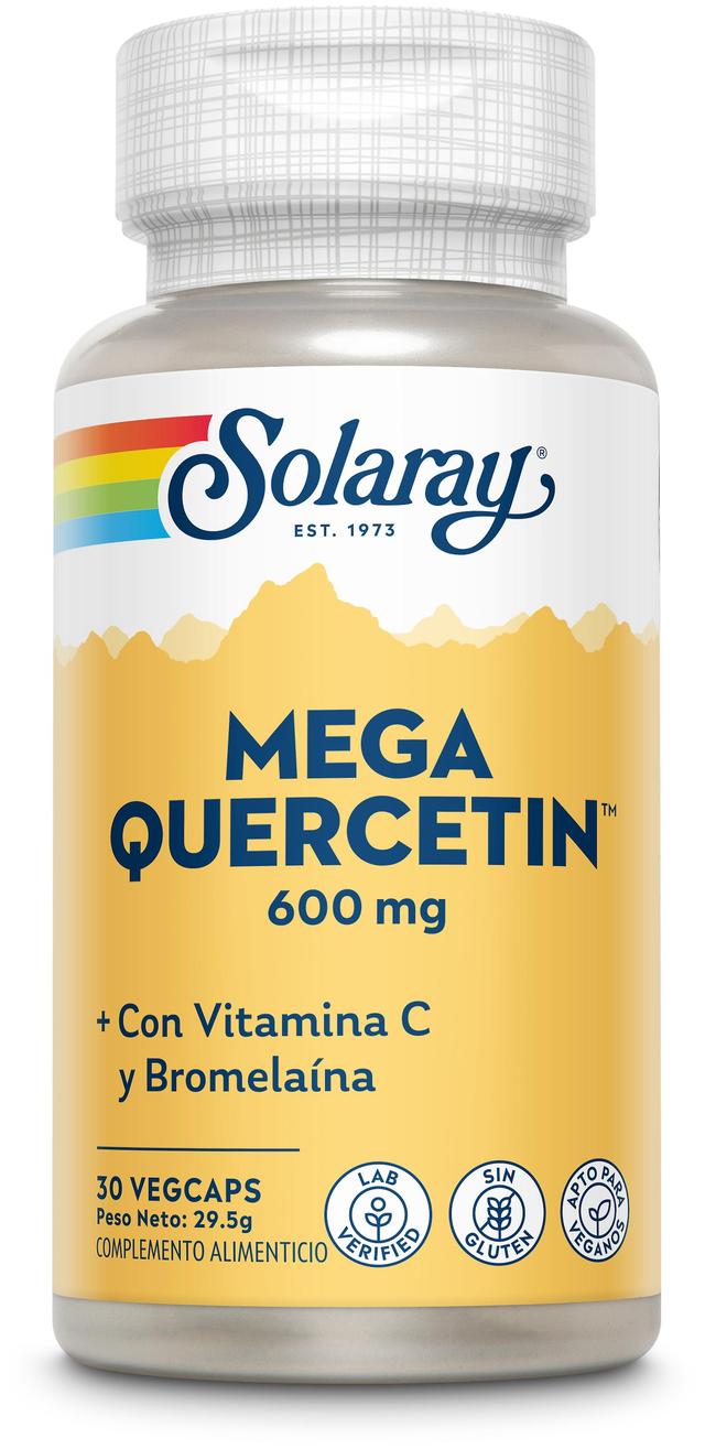 Solaray Small Mega Quercetin 30 Capsules on Productcaster.