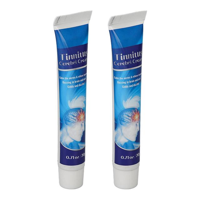 2pcs Ringing Ears Cream Tinnitus Relief Cream Tinnitus Ungüento para el cuidado de la salud 20g on Productcaster.