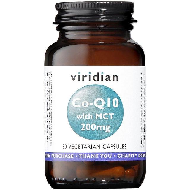 Viridian co-enzym Q10 200mg met MCT VEG caps 30 (368) on Productcaster.