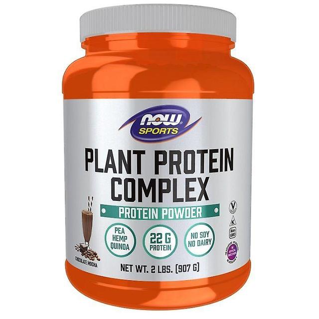 NOW Foods Plant Protein Complex Chocolate Mocha 907g on Productcaster.