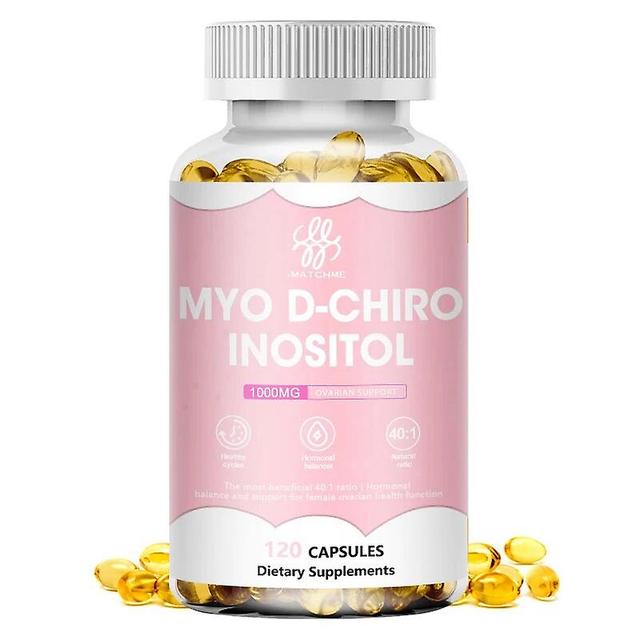 Visgaler La cápsula de inositol Myo-inositol y d-chiro con folato apoya el equilibrio hormonal y la función ovárica, suplementos de fertilidad para... on Productcaster.