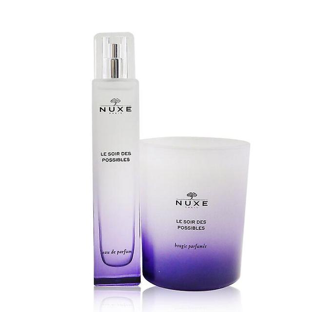 Nuxe Le soir des possibles -arkku: eau de parfum spray 50ml / 1.6oz + tuoksukynttilä 140g / 4.9oz - 2kpl on Productcaster.