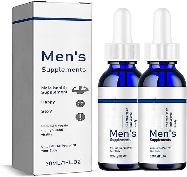 Szdkv 2Pcs Blue Direction Men's Drops, Secret Drops for Strong Men, Energy Boosting Supplement for Men on Productcaster.